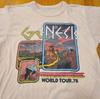 Vintage 70s World Tour '78 Band Genesis Band T-shirt, Size S-4XL