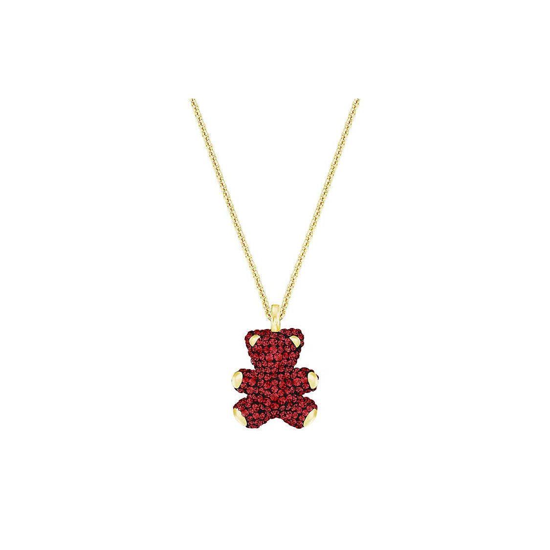 

Swarovski Teddy 4D Crystal Necklace Women necklace Gold 5388876 Box (Random Color)