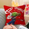 Vintage Movie Scott Pilgrim Vs The World Cushion Cover Car Throw Pillow Case For Sofa Car Christmas Gift 40X40Cm 45X45Cm