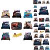 Spider-man Digitaldruck Bettwäsche-Set Superheld Fleece Dreiteiliges Set