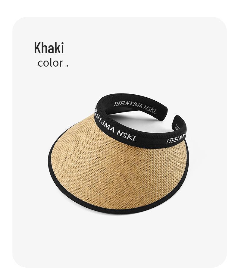 Faltbarer Sonnenhut für Damen mit breiter Krempe und UV-Schutz