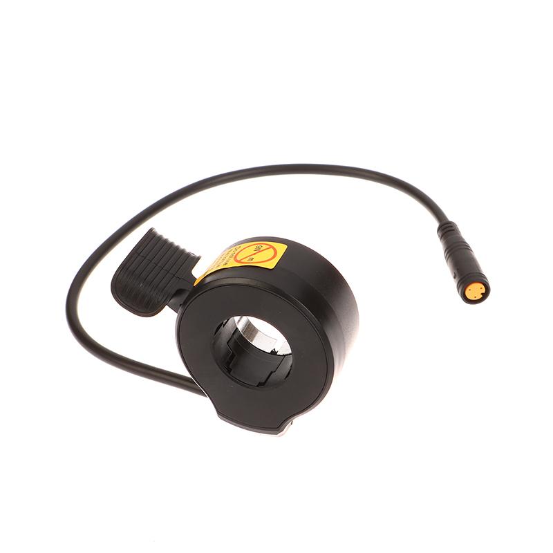 

1 шт. 12V-72V Ручки газа 3-контактные Водонепроницаемый регулятор скорости Ручка газа под палец Электровелосипед 130X Курковый газ Акселератор