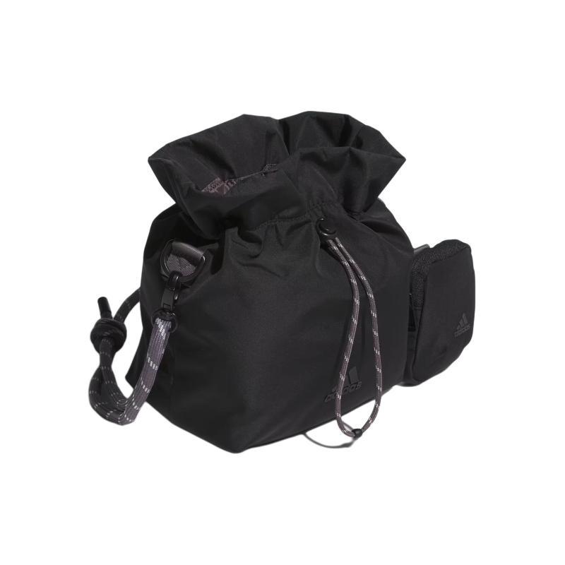 Adidas Polyester Fabric Handbag Shoulder Bag Women's Black Casual IK4776