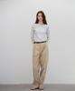 BUT'TON Classic Twotuck Pants (Beige)
