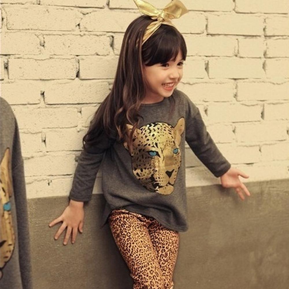 Leopard Clothing Children's Leopard Print Leggings Stylish
