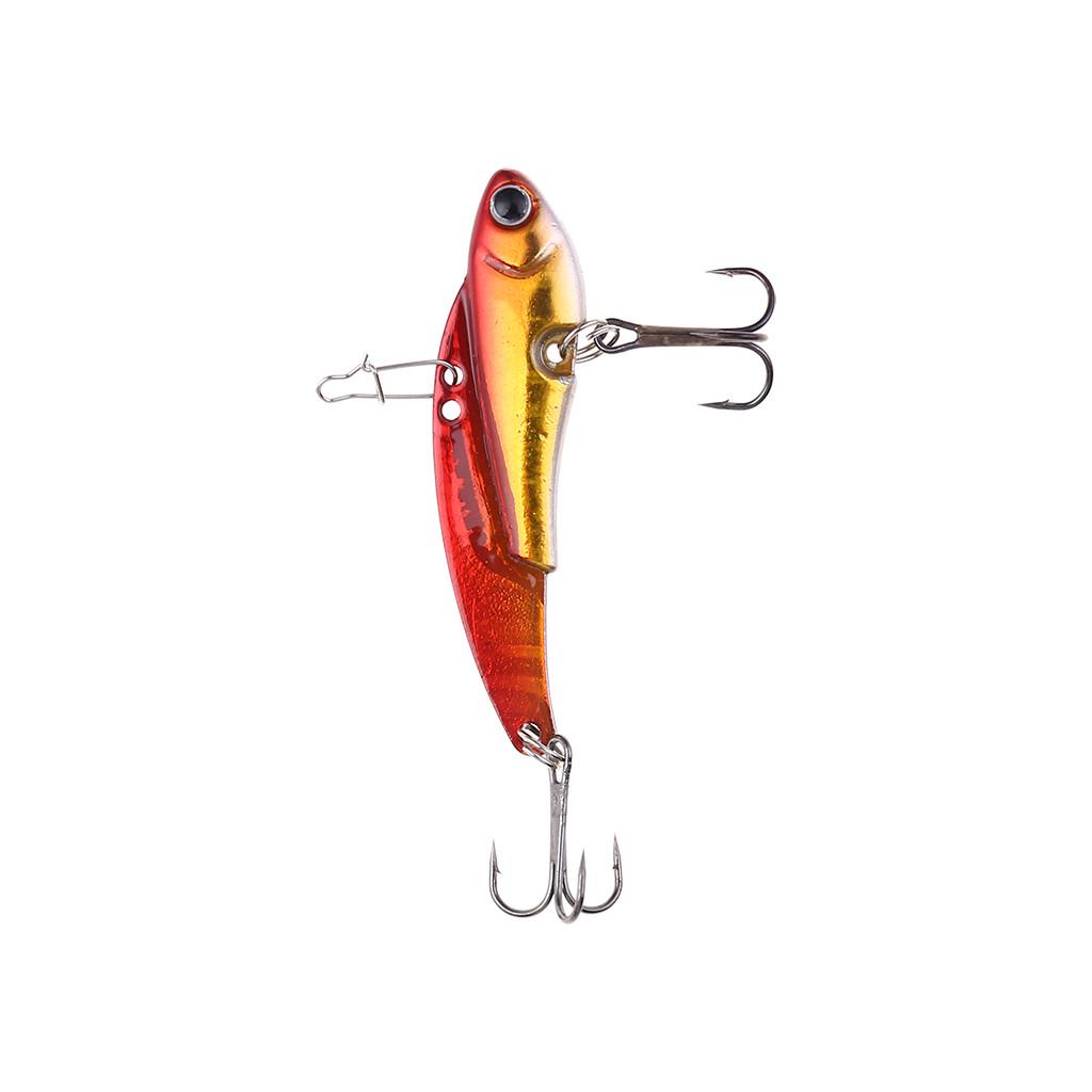 

1pcs Head Sinking Metal VIB Hard 2 Treble Hook 6cm 20g