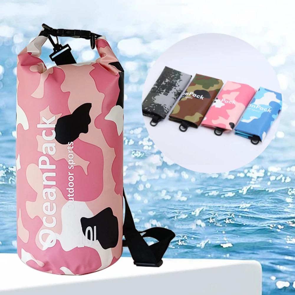 2/5/10L Dry Bag Touch Screen Waterproof Bags For Trekking Drifting Rafting Surfing kayak Outdoor Sports Bags Camping Equipment