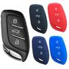Soft Silicone Key Case Holder For MG ZS 2022 GT Zx EV MG6 Rx5 EZS EHS Cover For Roewe I5 RX3 RX5 2017 2019 3Buttons Smart Case