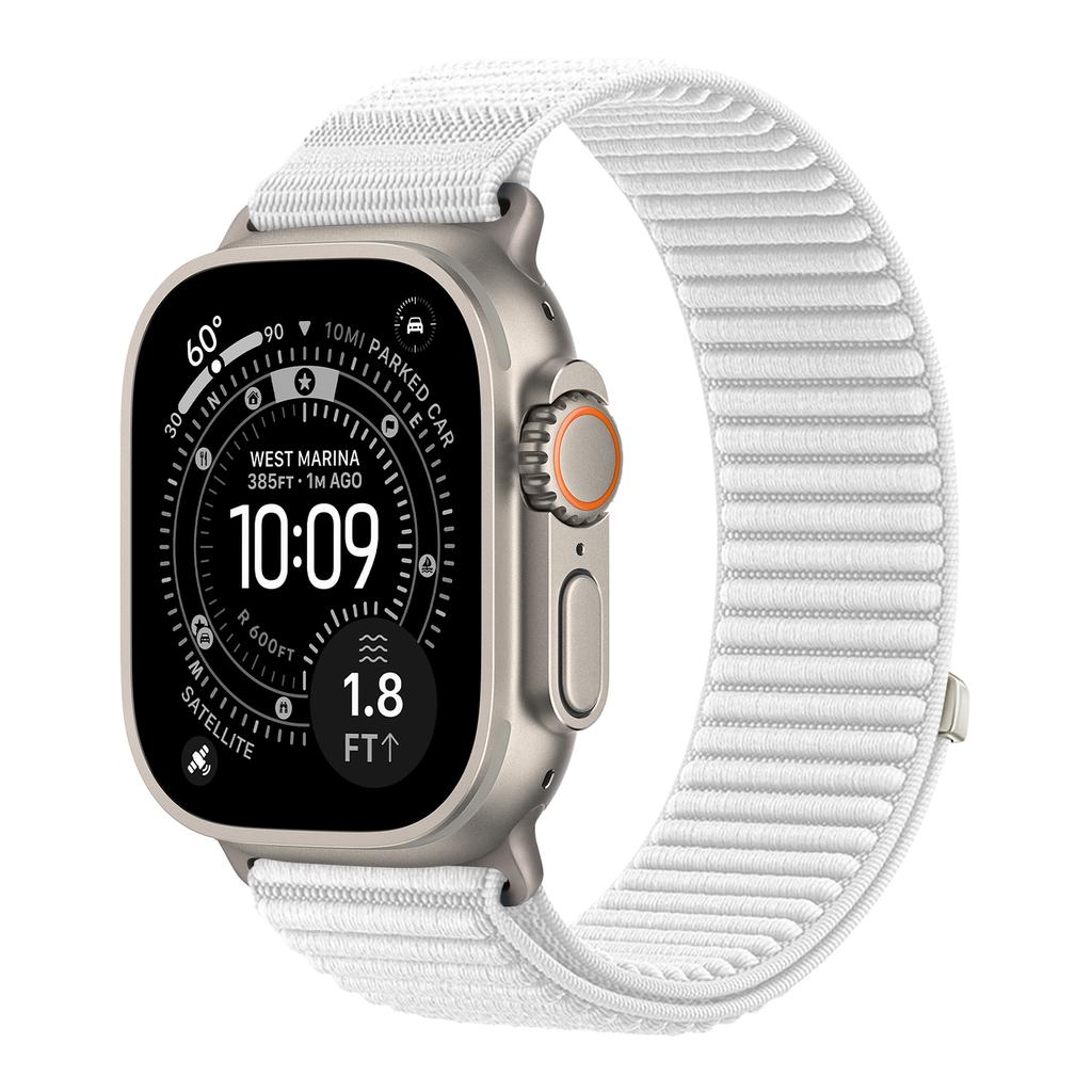 Strap for Apple Watch Ultra 3 Bands Iwatch 49mm 44mm 40mm 42mm 46mm 41mm 45mm Nylon Loop Correa Bracelet Series 10 9 8 7 2 Se 11