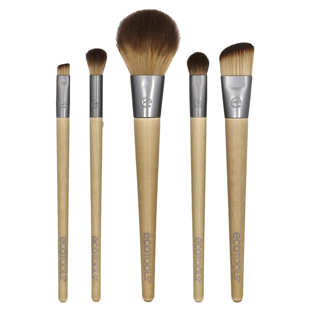 Start The Day Beautifully Brush Set, 5 Piece Set & Storage Tray