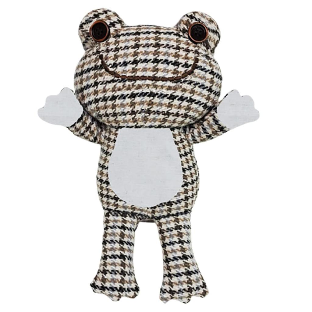 Nakajima Corporation Pickles Brown Check Umarmungsplüschtier 175151-22