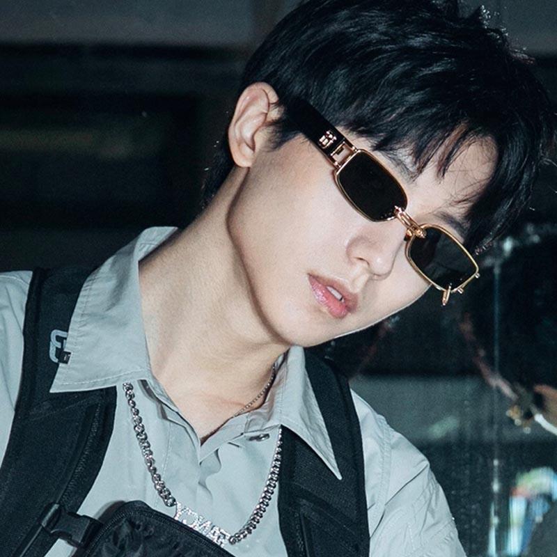 Fashion Small Frame New Square Sunglasses For Women Retro Unisex Outdoor Shades Wild Eyewear Square summer beach Sun Glasses