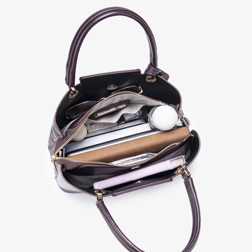 Handbag Women'S Large Capacity Mom Bag Chaozhong Women'S Mother-In-Law Bag Crossbody Bag Light Color Commuter Bag