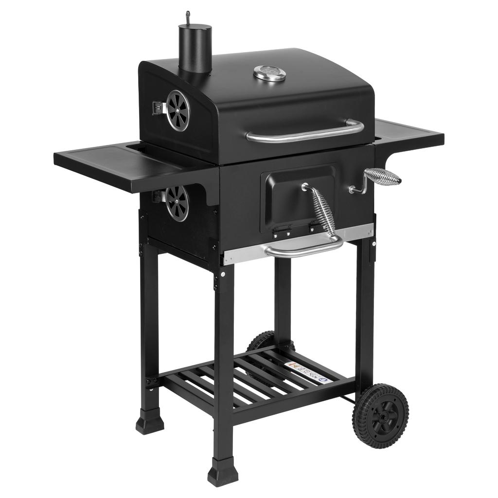 Grill Węglowy Ogrodowy Z Żeliwnym Rusztem Ferro