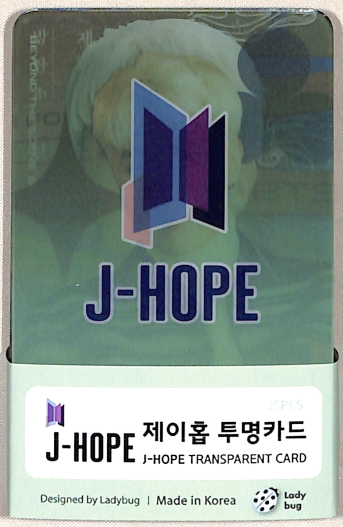 

KPOP Bangtan Boys Goods Прозрачная прозрачная фотокарточка 25 штук J-HOPE [Товар]