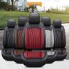 All-Season Universal Leather Car Seat Cushion Cover for Sedans, SUVs, and Trucks
