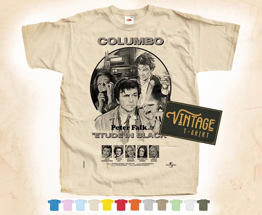 

Black Print COLUMBO vol.2 T-SHIRT Tee Vintage Poster 12 Colors S-5XL M
