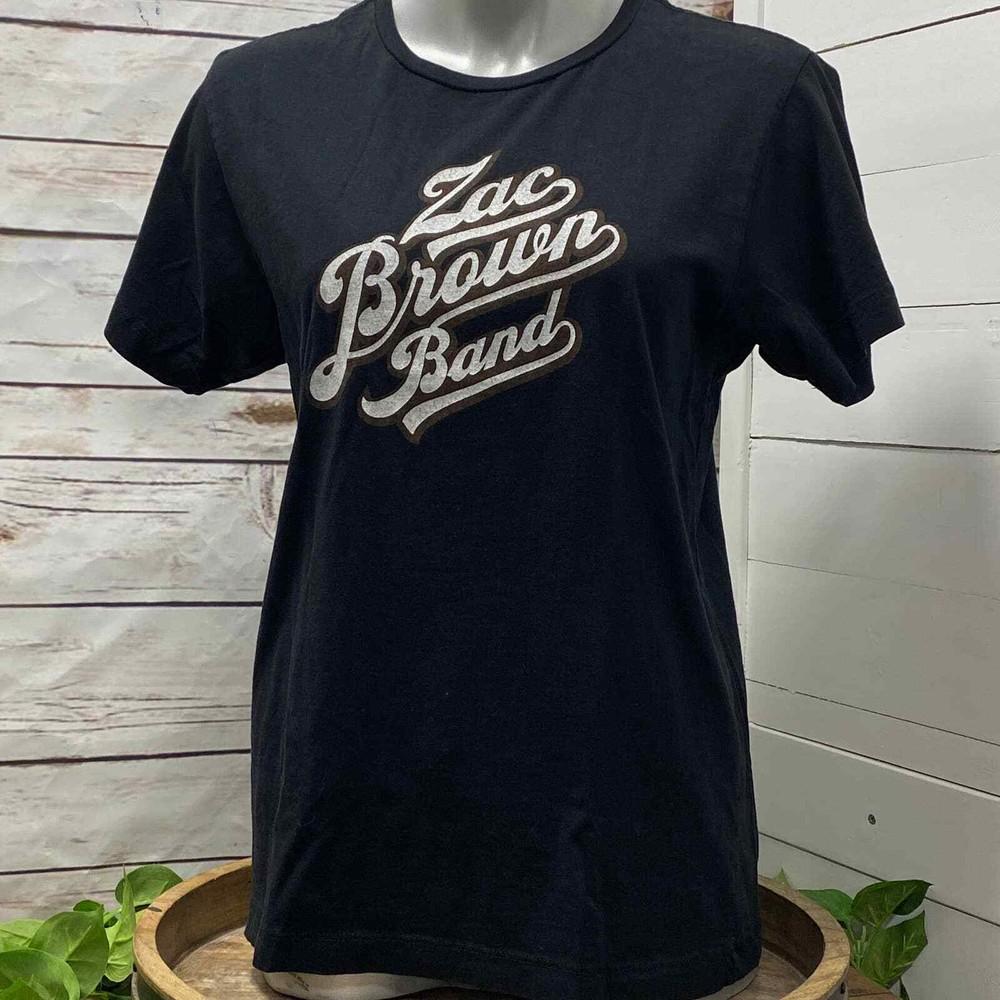 Zac Brown Band Southern Ground Country Music T-shirt Retro Album Logo Script XL
