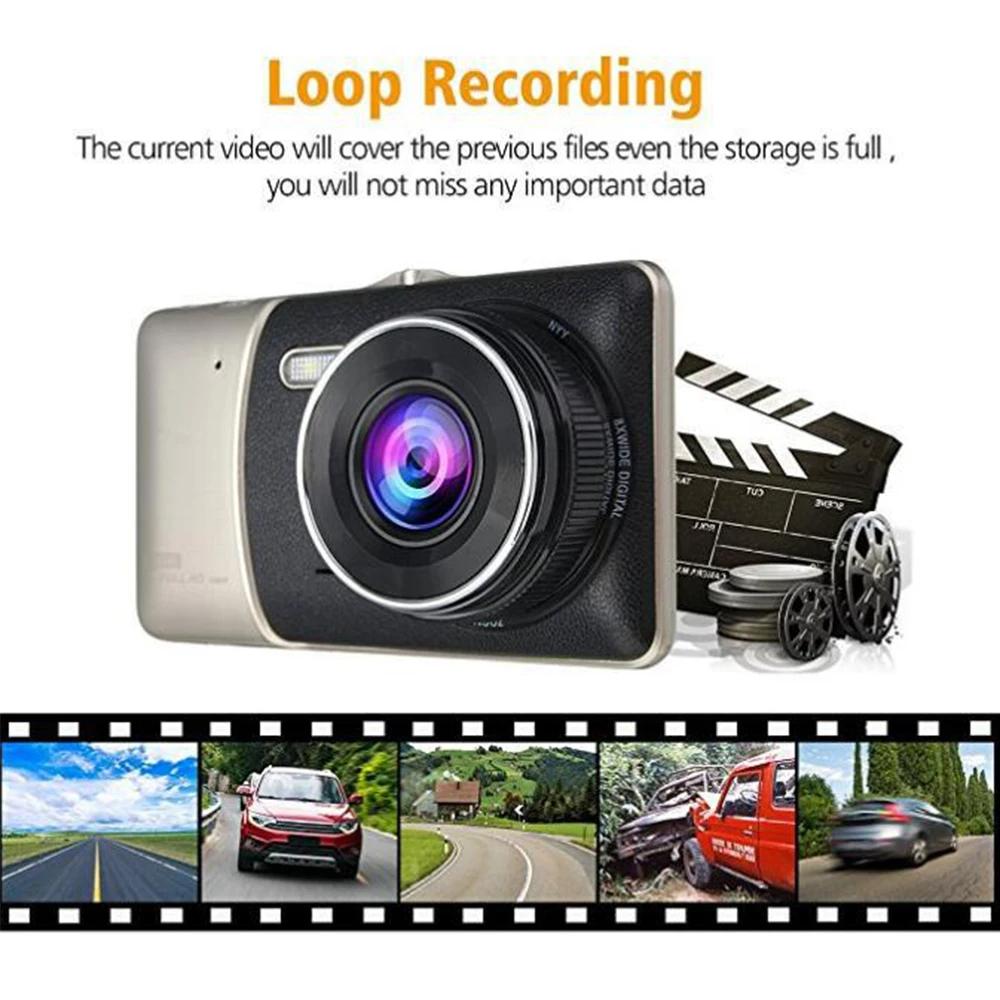 Car DVR Dash Cam Full HD 1080P Vehicle Camera Drive Video Recorder Auto Dashcam Black Box Car Accessories Registrator Rear View