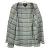 RRL Green X Gray Twill Check Pattern Long Sleeve Shirt Tops M Green X grayUsed