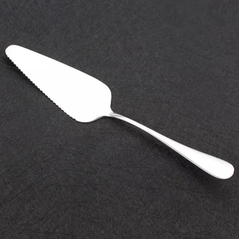 Stainless Steel Serrated Edge Cake Server Blade Cutter Pie Pizza Server Cake Cutter Shovel Kitchen Baking Pastry Spatulas Tools