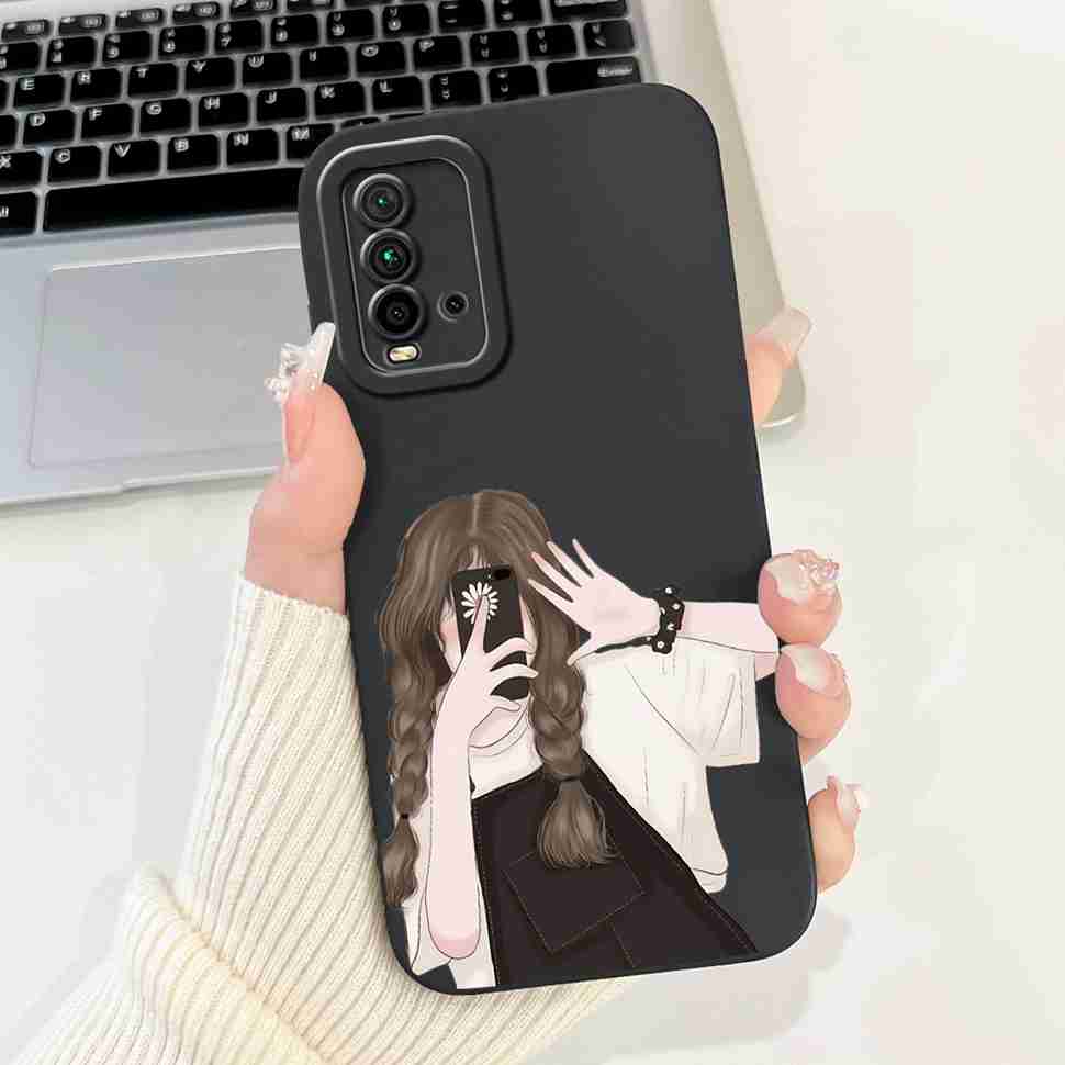 For Xiaomi Redmi 9T 6.53" Case Cute Colorful Butterfly Love Soft Silicone TPU Cover For Redmi 9T Redmi 9 Power Phone Shell Bags