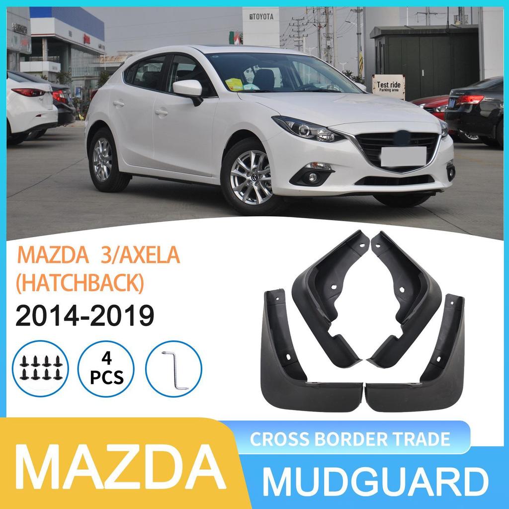 Mazda 3 Axela Schrägheck Kotflügel Schmutzfänger (2014-2019)