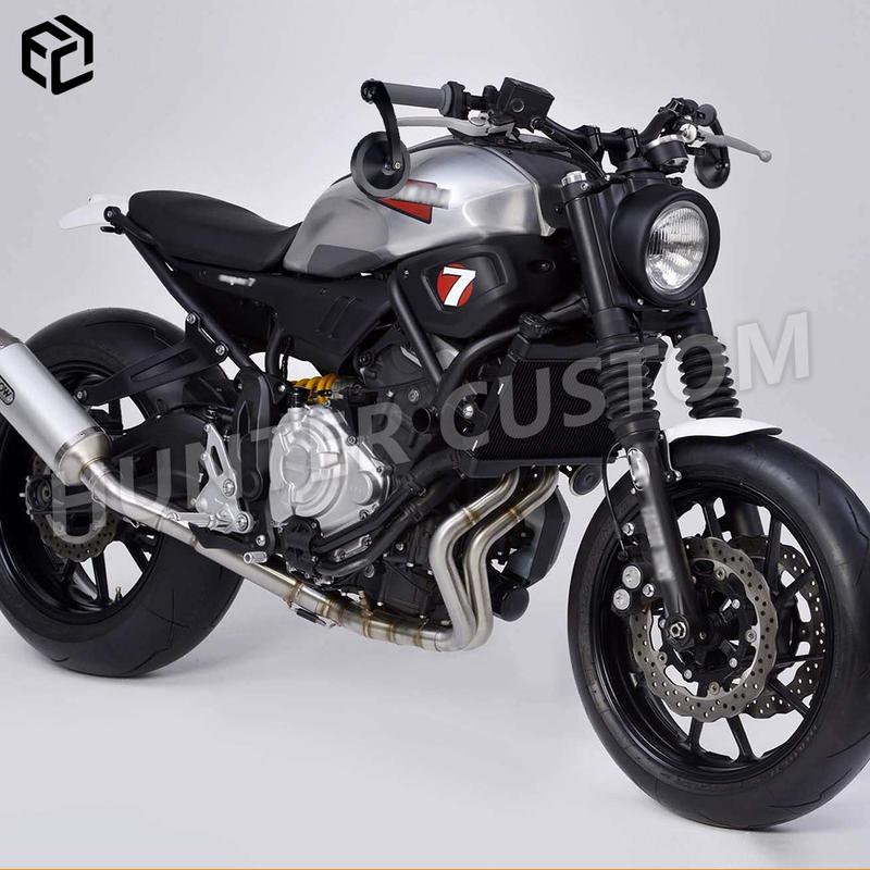 For XSR700 Motorcycle Accessories Retro Bar End Rearview Mirror CNC Vintage Handle Mirror For Yamaha XSR900 XV950 Bolt950