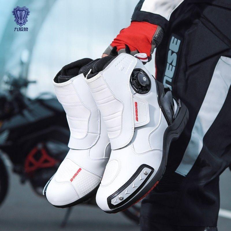 Motorcycle Riding Boots Men Women Waterproof Windproof Off-Road Touring Commute ATV Dirt Bike Shoes