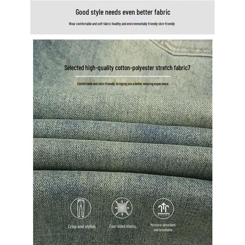 JEEP SPIRIT Men's Slim-Fit Straight Leg Jeans