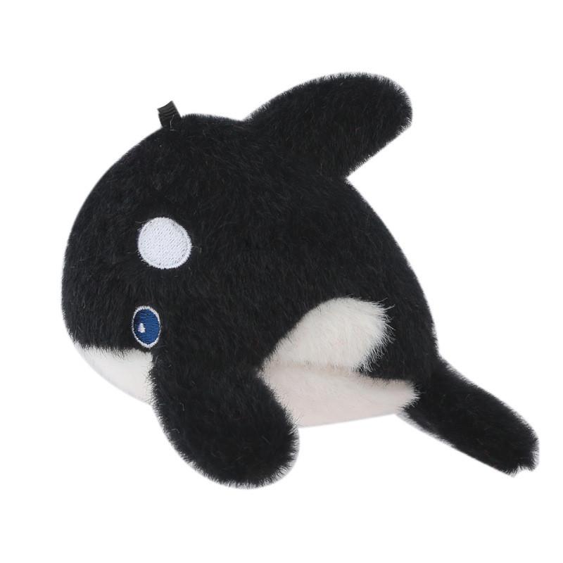 Plush Adorable Keychain Featuring Ocean Animal Designs In Various Colors Styles And