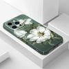 Gorgeous Magnolia Phone Case For iPhone 13 12 11 7 8 6 6S Plus Pro Max Mini X XS XR SE 2020 2022 Film Hard Cover