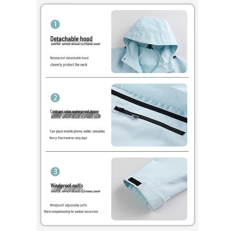 Jeep Men's Outdoor Windproof Waterproof Jacket
