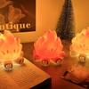 Campfire Night Light With Battery Cartoon Creative Room Decoration Atmosphere LED Desk Lamp Children's Tenant Home Decoration