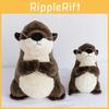 Otter Plush Adorable Toy Soft Closed Eye Stuffed Animal Kids Companion Cuddly