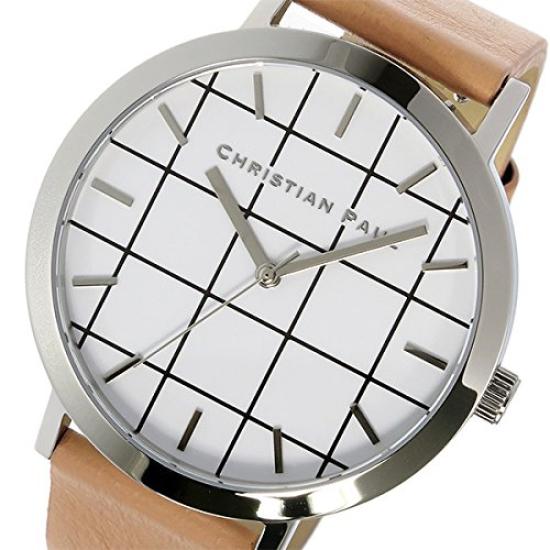 

Christian Paul Grid AIRLIE Unisex Watch GR-04 Silver/Beige [Used]