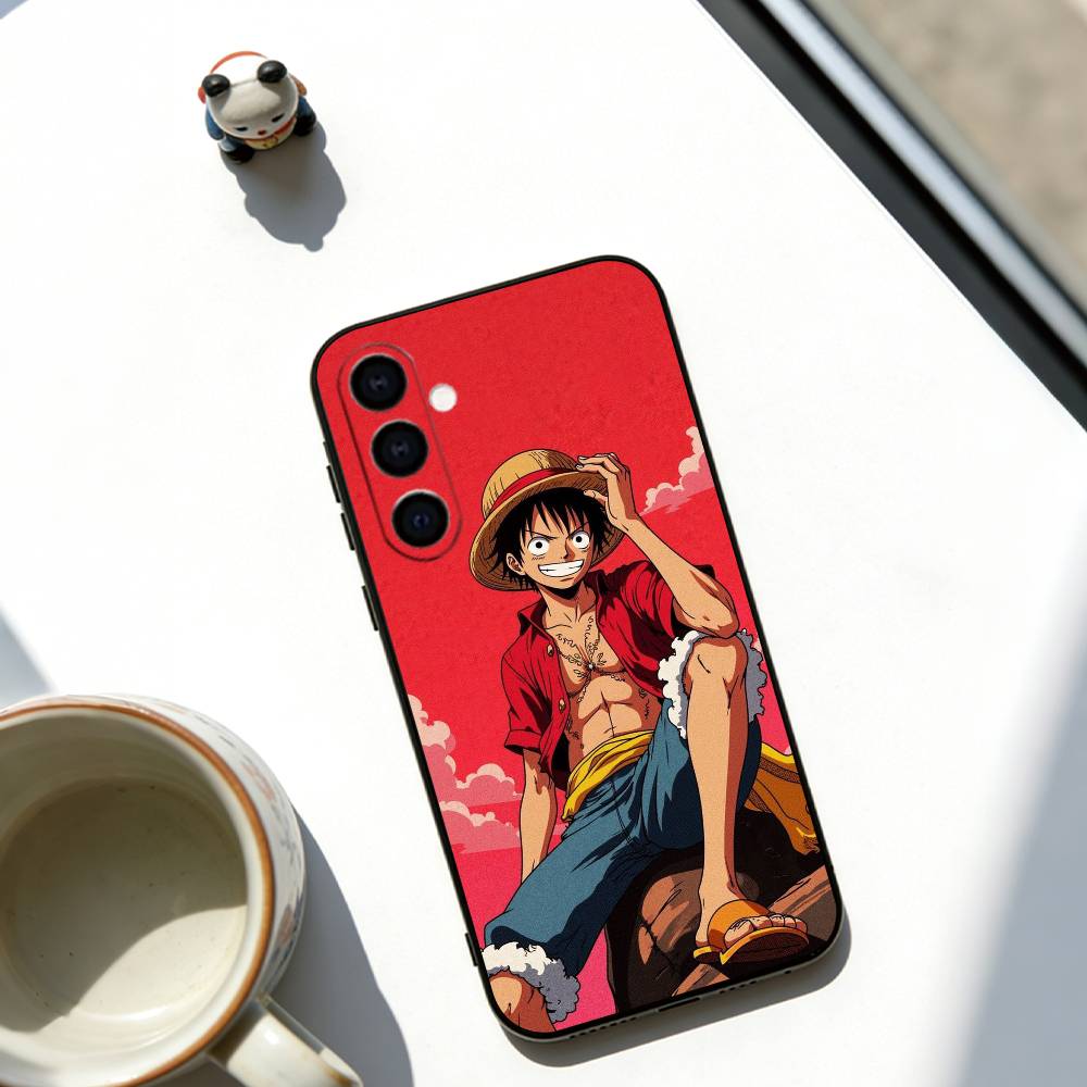 

Monkey D. Luffy Phone Case For Samsung Galaxy A73,A72,A71,A70,A53,A52,A51,Others Soft Black Cover Samsung a22 5g