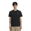 Fila Heritage Fashion Minimalist Casual Everyday Versatile Comfortable Logo Embroidered Solid Color Knitted Short Sleeve T-Shirt F11M548101FNV