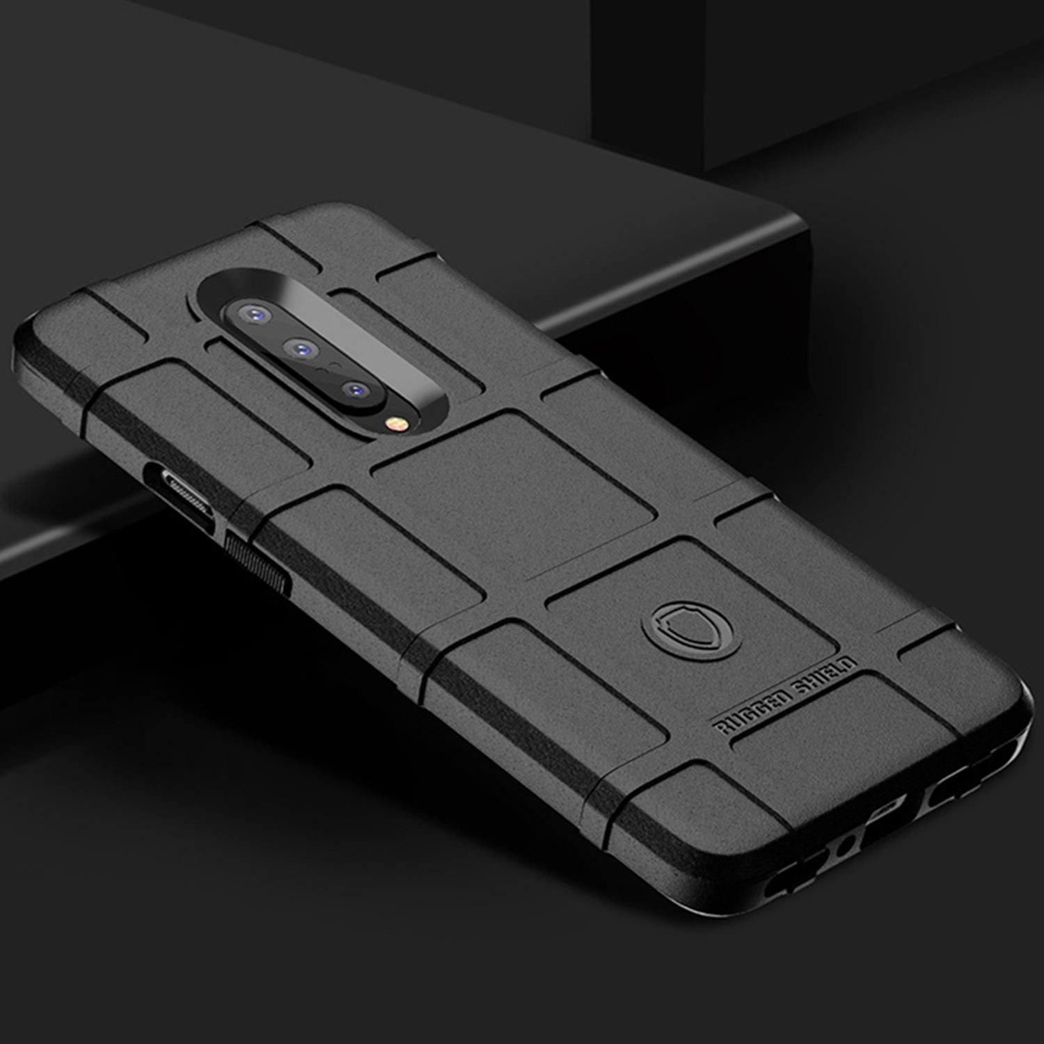 

Противоударный защитный чехол для Oneplus 7 Pro 1+7pro oneplus7 pro Armor Heavy Silicone Back Cover для oneplus7pro Soft Matte Cases For Oneplus7 Pro чёрный