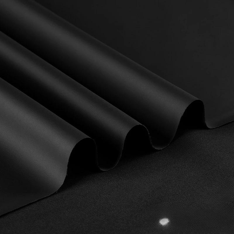 50x145cm Matte Leather Fabric Four Sided Elastic Lambskin Tight Fitting Leather Pants Baby Clothes Clothing Design Fabric