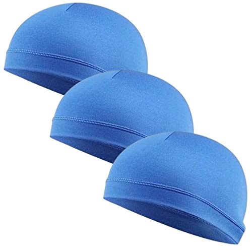 

Внутренняя шапочка для шлема, велосипедная, летняя, для велосипеда, влагоотводящая, быстросохнущая, дышащая, прохладная, шапочка-бини (Синий, 3)