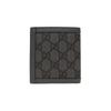 Gucci Ophidia Double G Logo Flap Wallet Men Wallets Gray Black 732016-UULBN-1244