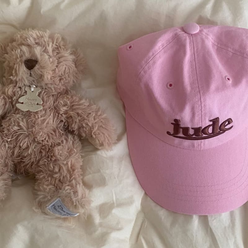 more jude JUDE LOGO CAP PINK