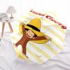 1pc Curious George Umbrella, Sun Protection, And UV Shielding. It Has Eight Sturdy Ribs for Outdoor Use And Perfect Gift