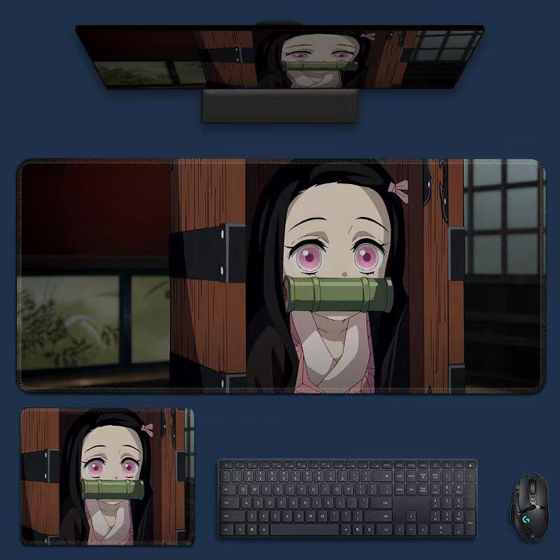 Demon Slayer Mouse Pad, Keyboard and Mouse Pad, Cheap, Exquisite, Gaming Equipment, Computer Equipment, Anime, Comics