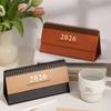 Mini Horizontal Wall Calendar Standing Schedule Calendars Simple Desktop Planner  School Stationery