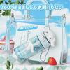 Kuromi & Cinnamoroll Straw Cup Water Bottle, Clear Bottle with Straw, Leak-Proof, Transparent, Kids' Water Bottle, Mug, Lightweight, Portable, Sports