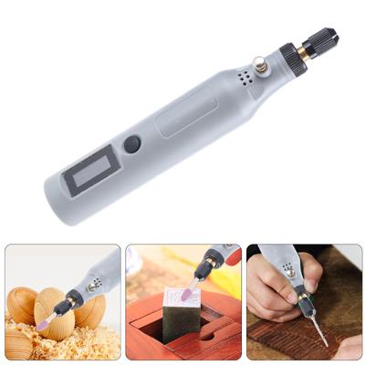 Set di 25 Pezzi Mini Smerigliatrice Portatile con Display Digitale per Artigiani Hobbisti Lavorazione di Precisione Modellismo Gioielli