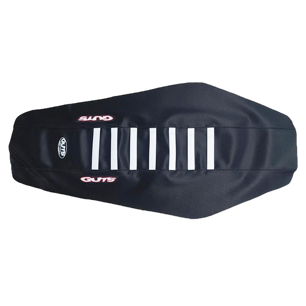 

Motorcycle Rib Ribbed Gripper Seat Cover in Waterproof Set Protection Antislip Upset Apply to For SXF EXC KXF CRF YZF WR TC TE черный белый
