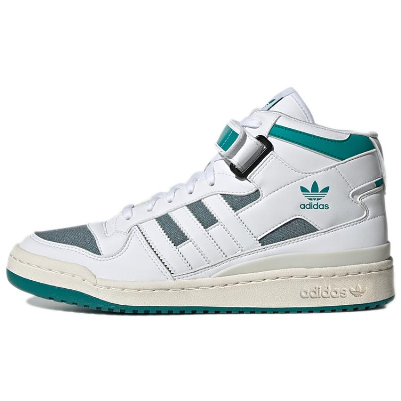 

Кроссовки Adidas Forum Mid White Equipment Green GZ6336 35⅔